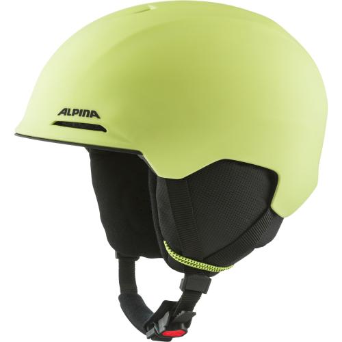 Alpina Brix Jr Kinder Skihelm - sunny lime